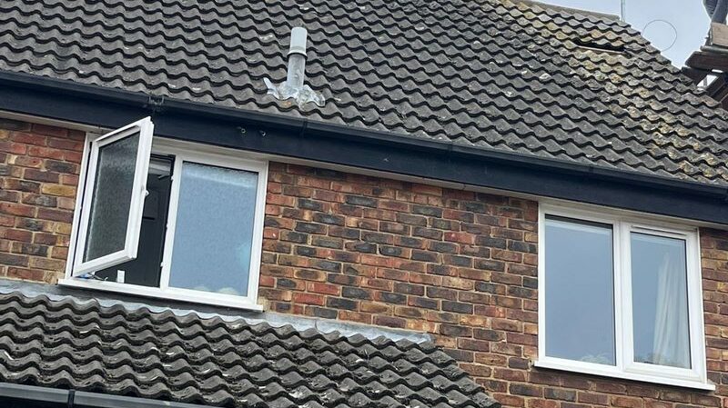 chimney removal new felt battens and ridge south woodham ferrers 04